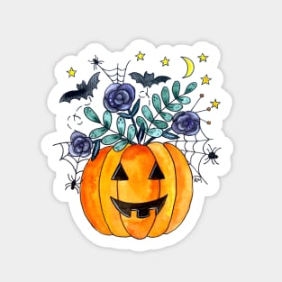 Halloween Pumpkin Bouquet Sticker